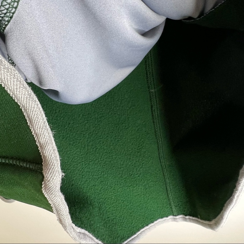 Under Armour Coldgear Green Fleece Lined Hoodie Sweater Men's Sz Medium Preowned - Picture 8 of 8